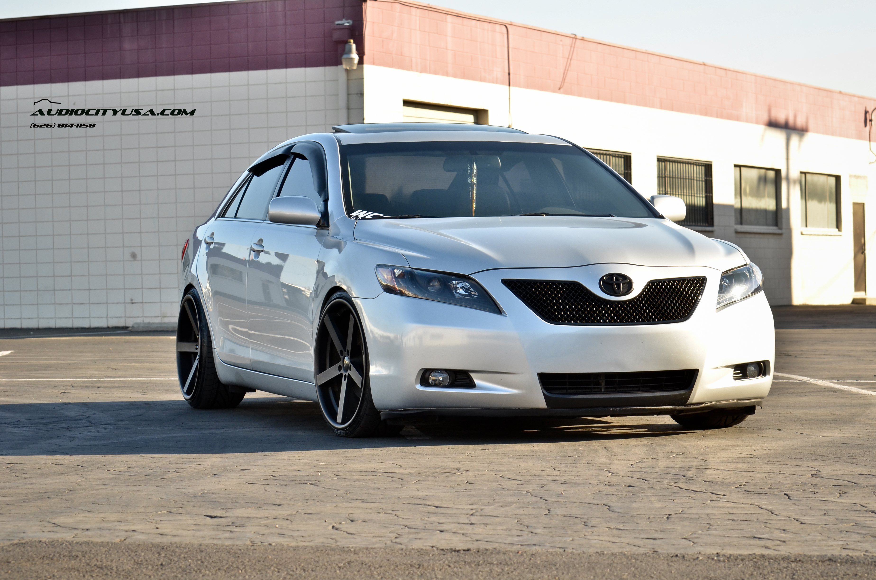 Giovanna Mecca Black 20x8,5_20x10 on Toyota Camry